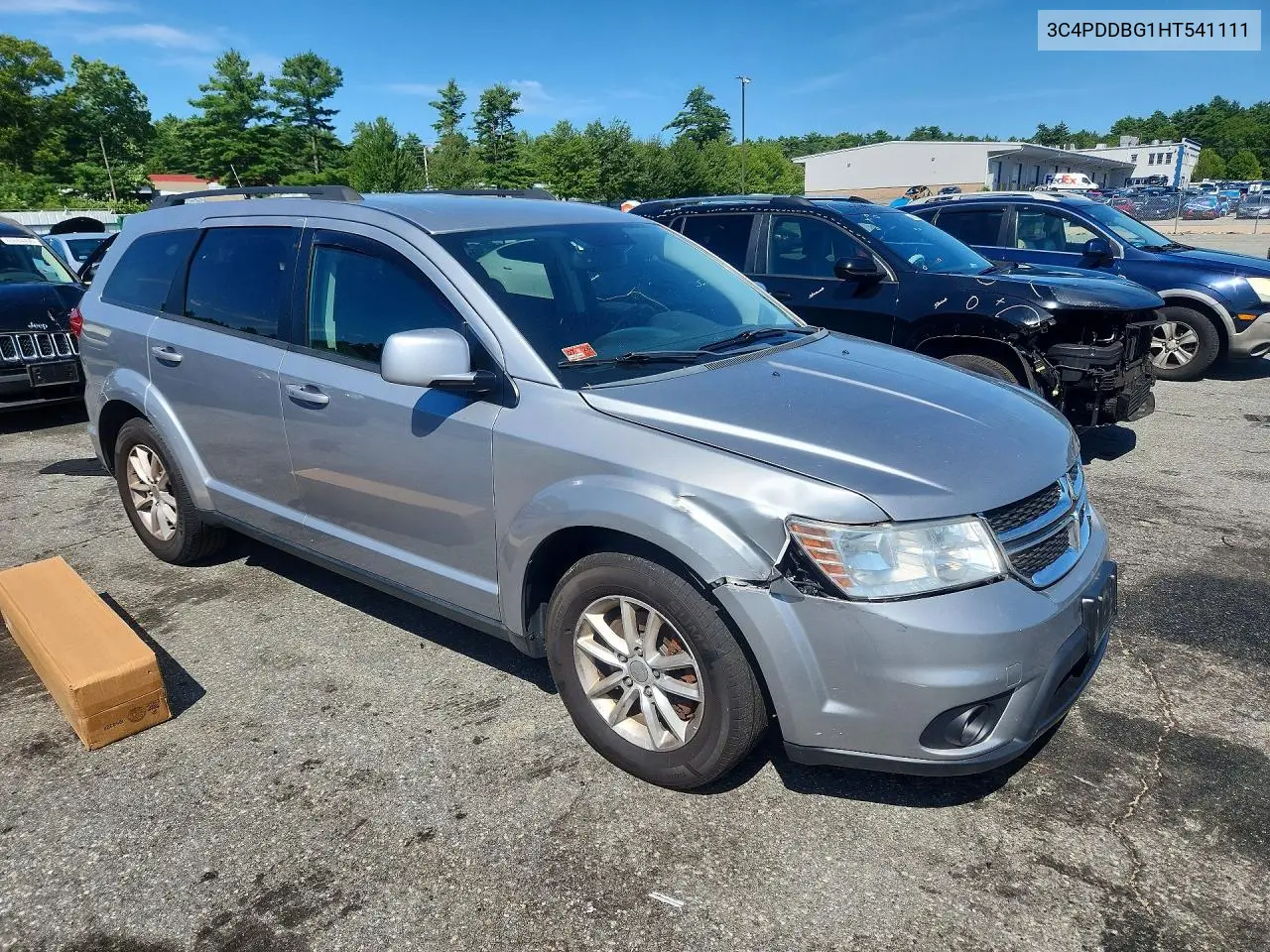 2017 Dodge Journey Sxt VIN: 3C4PDDBG1HT541111 Lot: 57875626