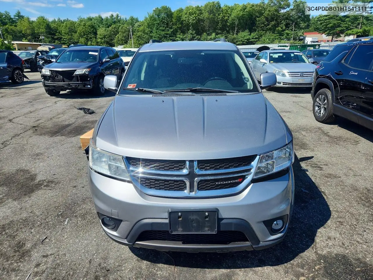 2017 Dodge Journey Sxt VIN: 3C4PDDBG1HT541111 Lot: 57875626