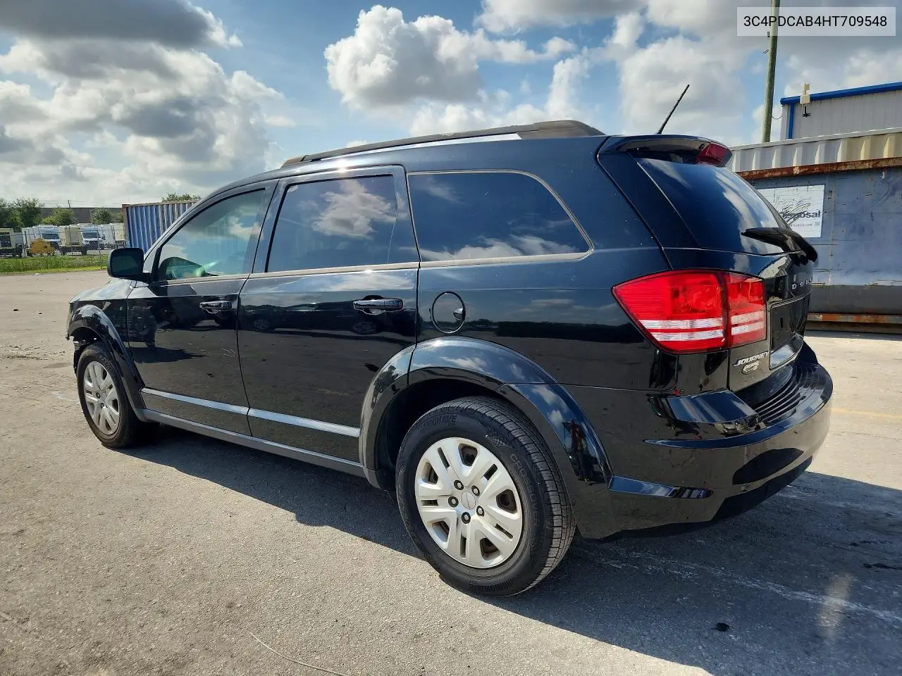 2017 Dodge Journey Se VIN: 3C4PDCAB4HT709548 Lot: 58460746