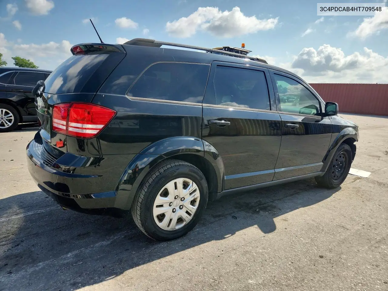 2017 Dodge Journey Se VIN: 3C4PDCAB4HT709548 Lot: 58460746