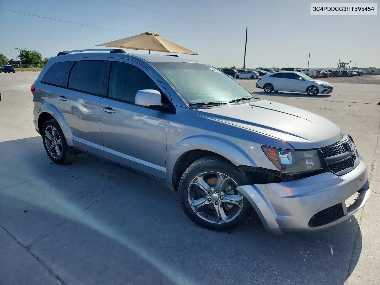 2017 Dodge Journey Crossroad VIN: 3C4PDDGG3HT595454 Lot: 60080416