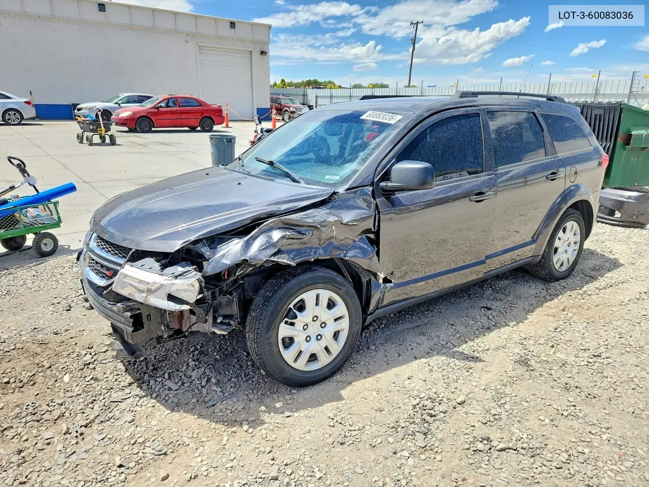 2017 Dodge Journey Se Fwd VIN: 3C4PDDAG4HT520576 Lot: 60083036
