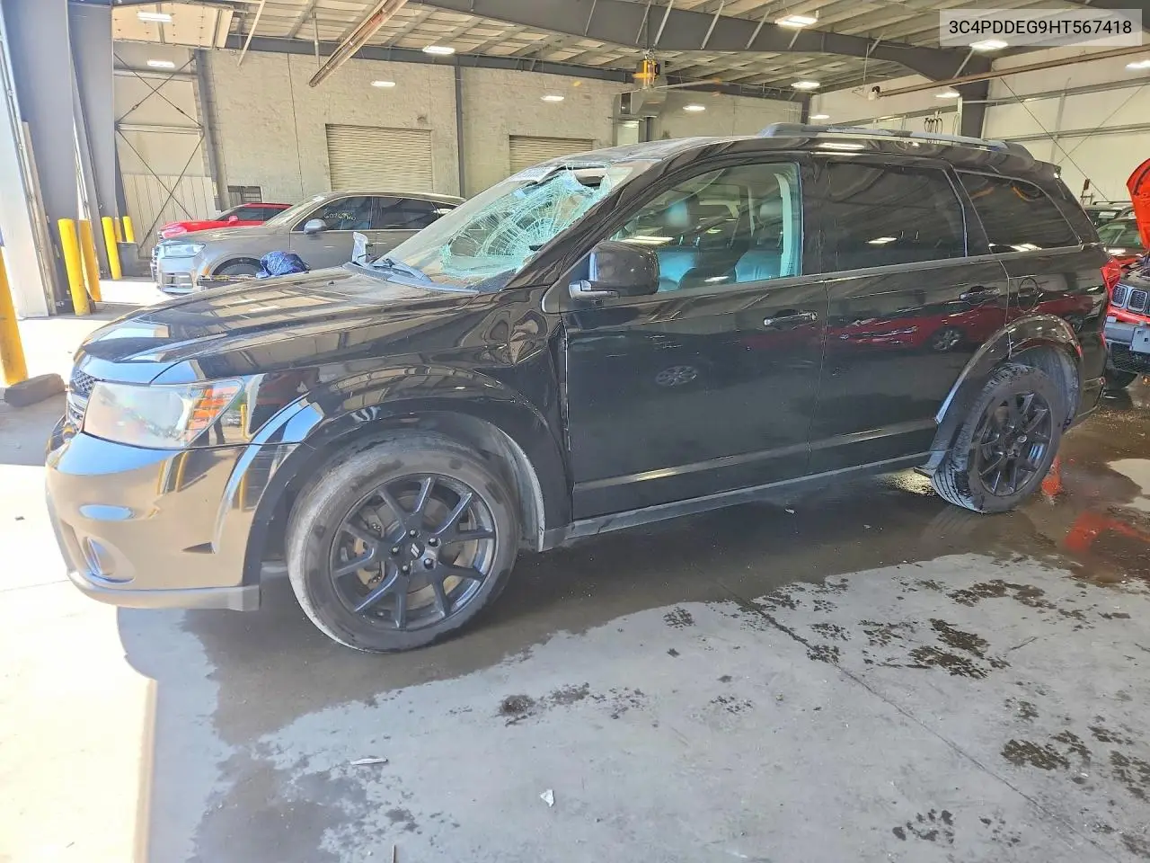2017 Dodge Journey Gt VIN: 3C4PDDEG9HT567418 Lot: 60633306