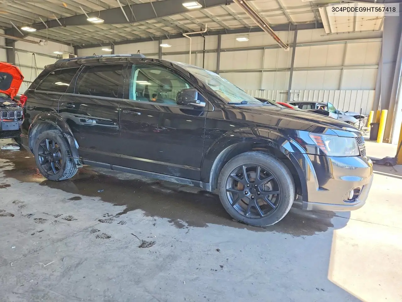 2017 Dodge Journey Gt VIN: 3C4PDDEG9HT567418 Lot: 60633306