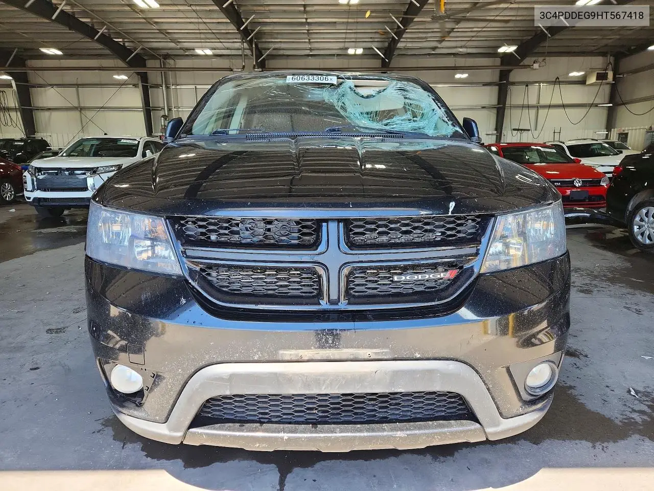2017 Dodge Journey Gt VIN: 3C4PDDEG9HT567418 Lot: 60633306