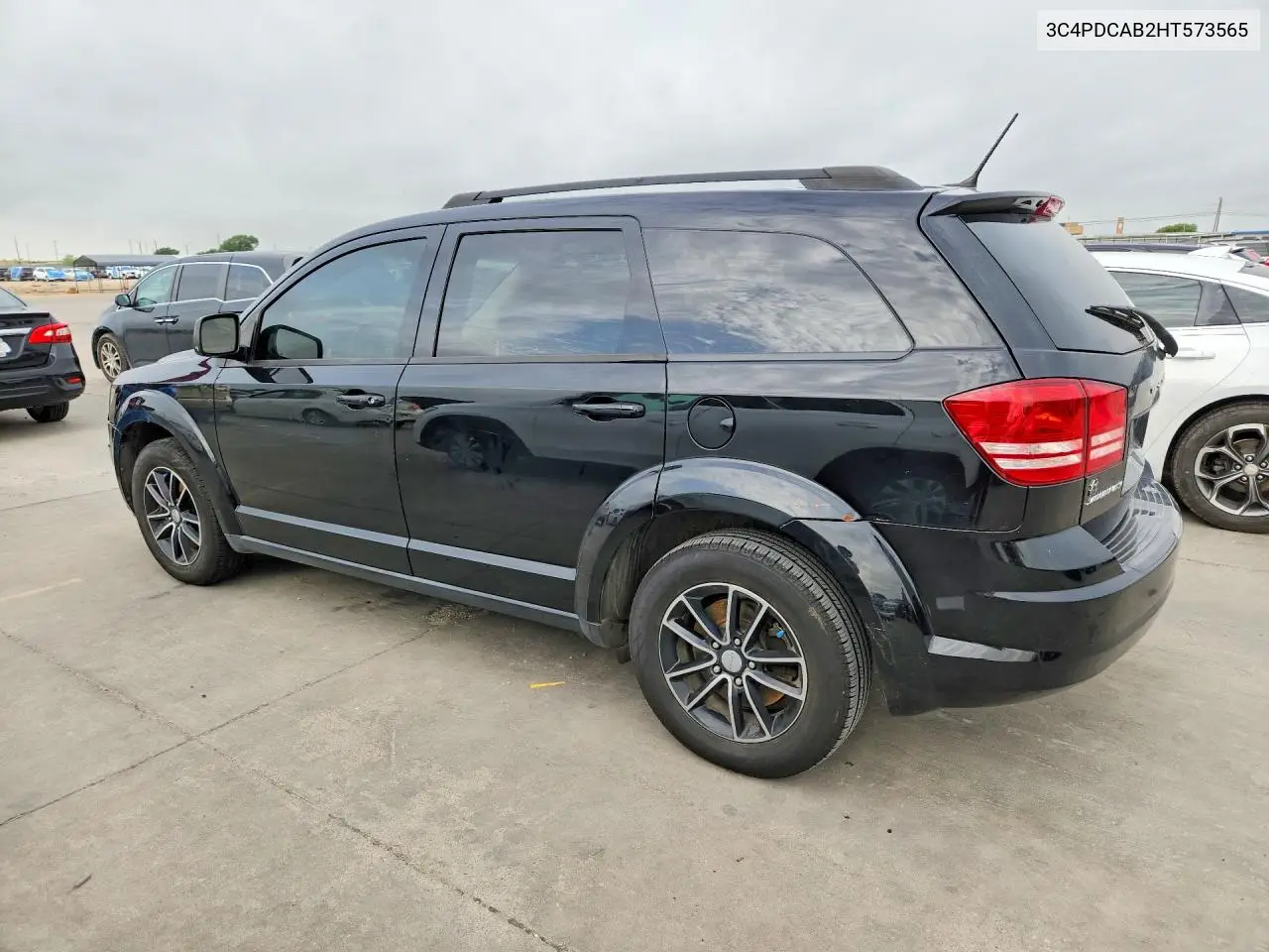 2017 Dodge Journey Se VIN: 3C4PDCAB2HT573565 Lot: 60817496