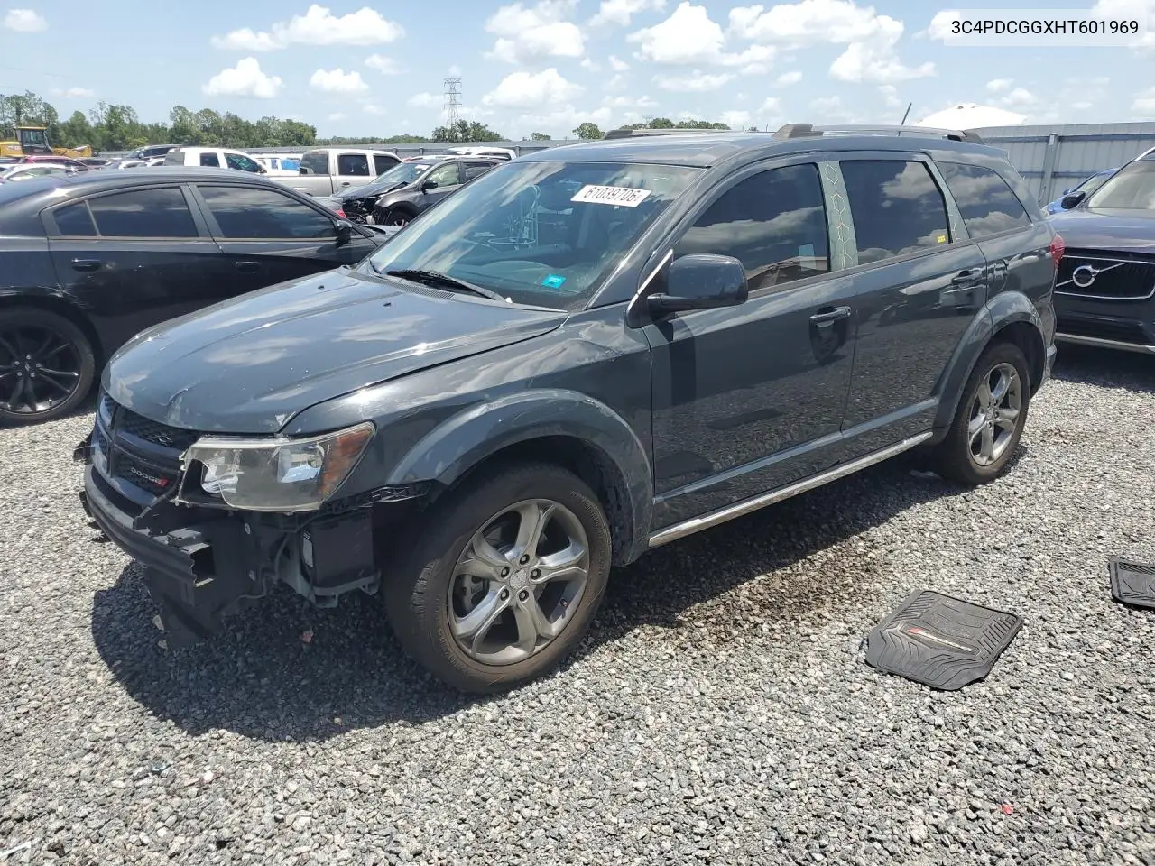 2017 Dodge Journey Crossroad VIN: 3C4PDCGGXHT601969 Lot: 61039706