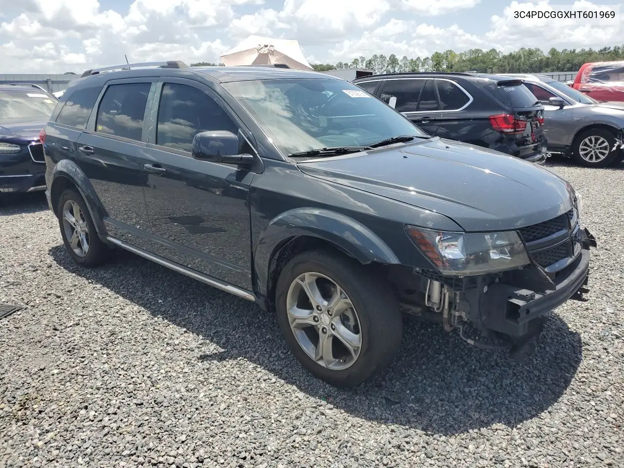 2017 Dodge Journey Crossroad VIN: 3C4PDCGGXHT601969 Lot: 61039706