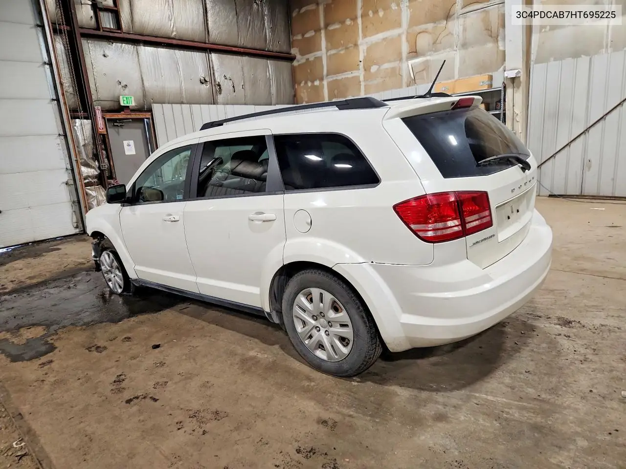 2017 Dodge Journey Se VIN: 3C4PDCAB7HT695225 Lot: 61373096