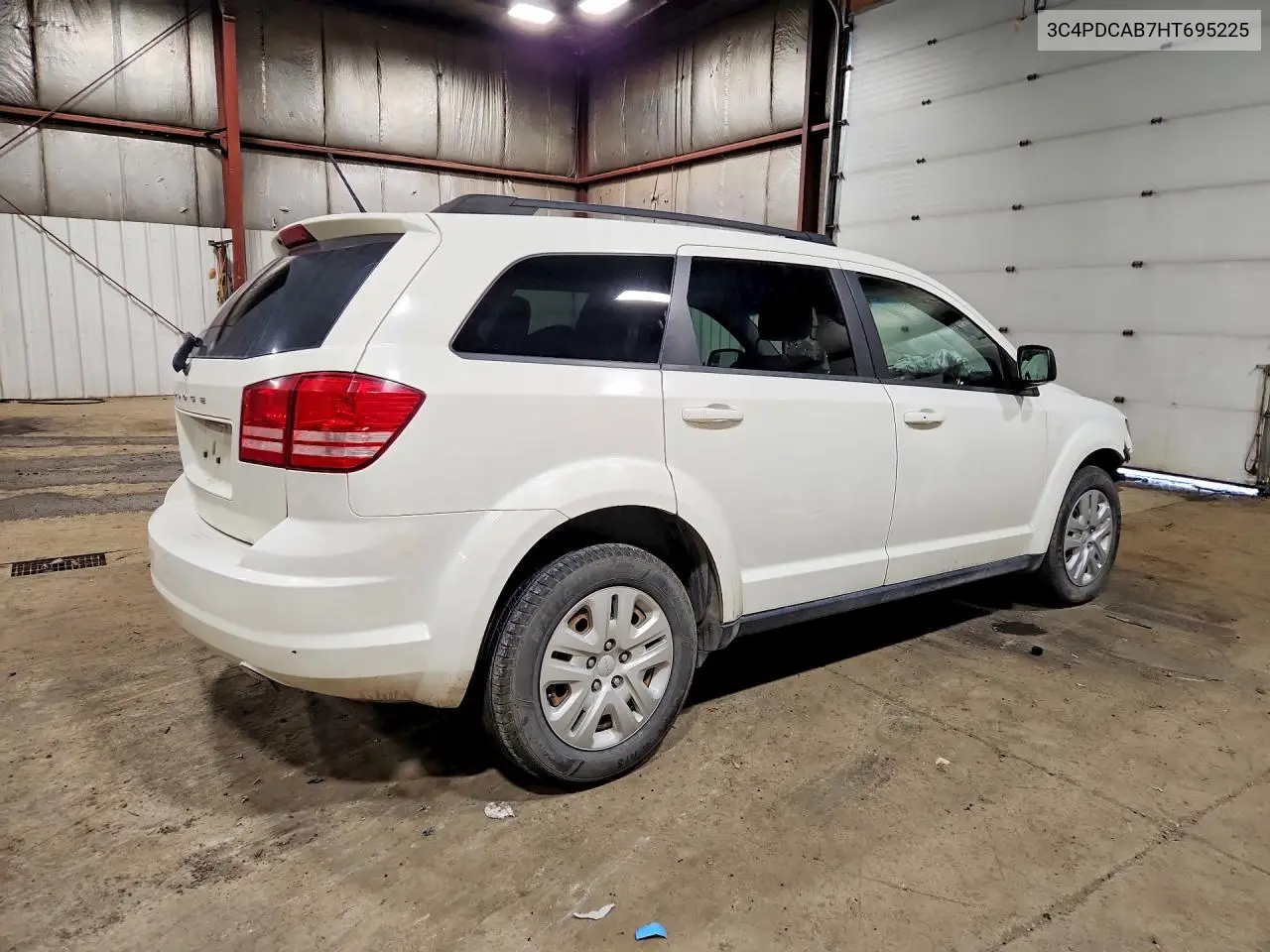 2017 Dodge Journey Se VIN: 3C4PDCAB7HT695225 Lot: 61373096