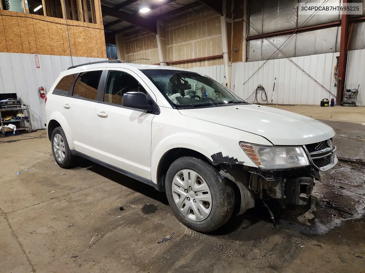 2017 Dodge Journey Se VIN: 3C4PDCAB7HT695225 Lot: 61373096