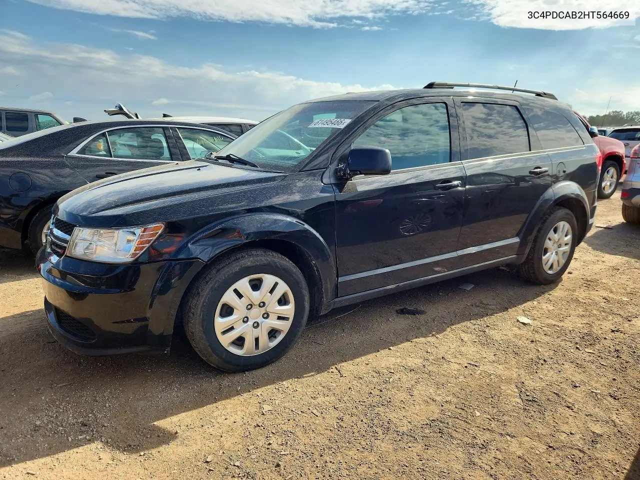 2017 Dodge Journey Se VIN: 3C4PDCAB2HT564669 Lot: 61495466