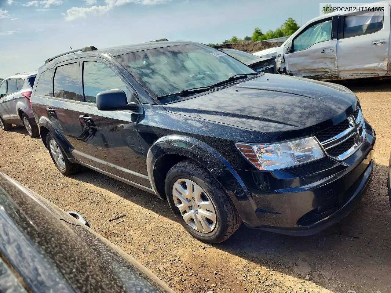 2017 Dodge Journey Se VIN: 3C4PDCAB2HT564669 Lot: 61495466