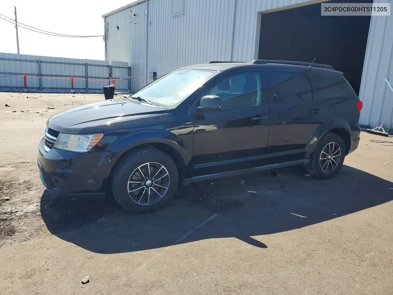 2017 Dodge Journey Sxt VIN: 3C4PDCBG0HT511205 Lot: 61503156