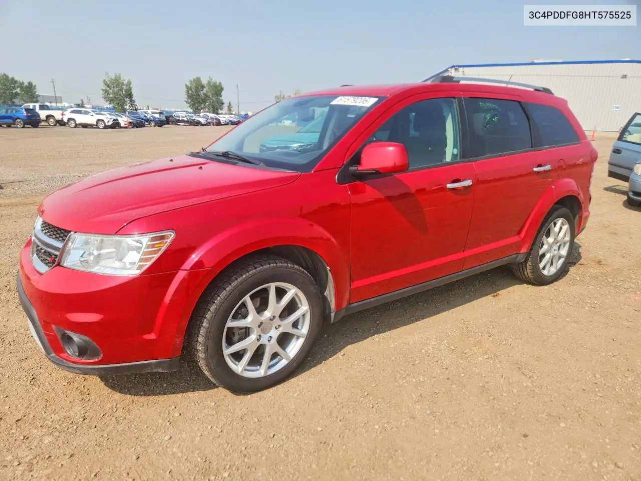 2017 Dodge Journey Gt VIN: 3C4PDDFG8HT575525 Lot: 61579206
