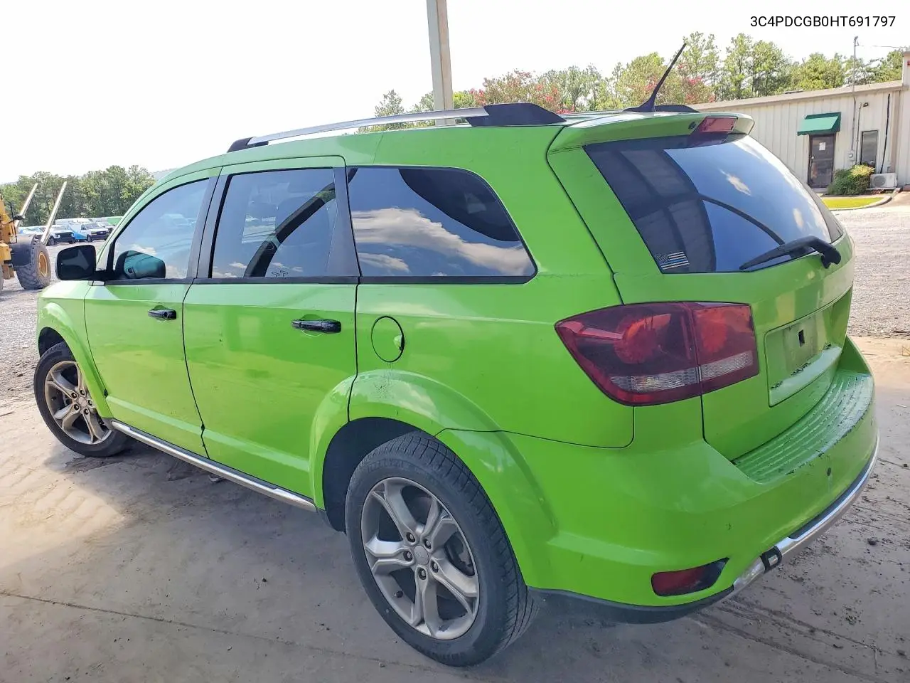 2017 Dodge Journey Crossroad VIN: 3C4PDCGB0HT691797 Lot: 61615096