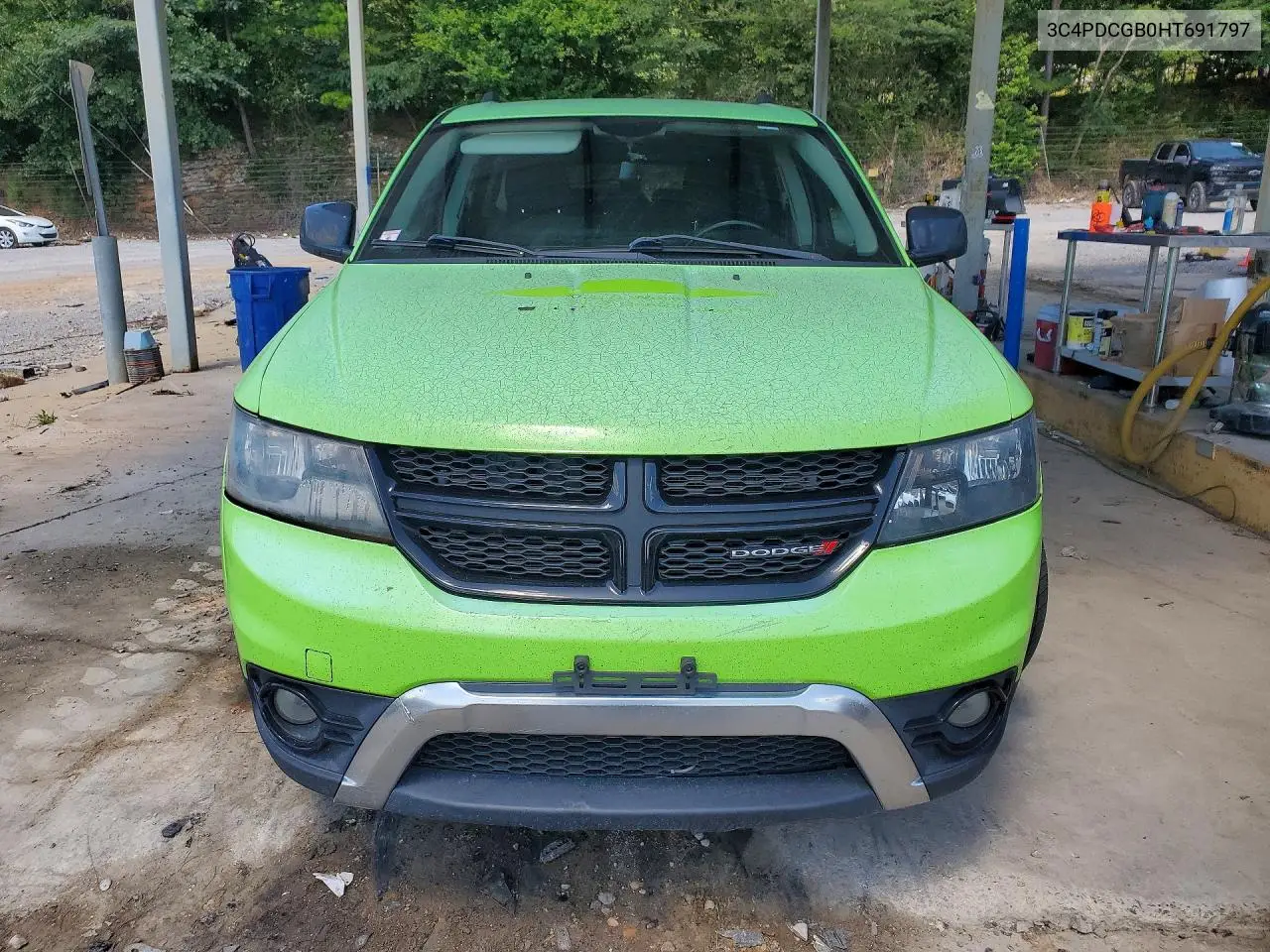2017 Dodge Journey Crossroad VIN: 3C4PDCGB0HT691797 Lot: 61615096