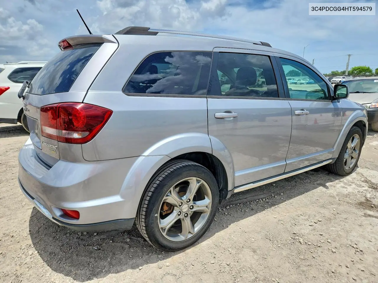 2017 Dodge Journey Crossroad VIN: 3C4PDCGG4HT594579 Lot: 61726066