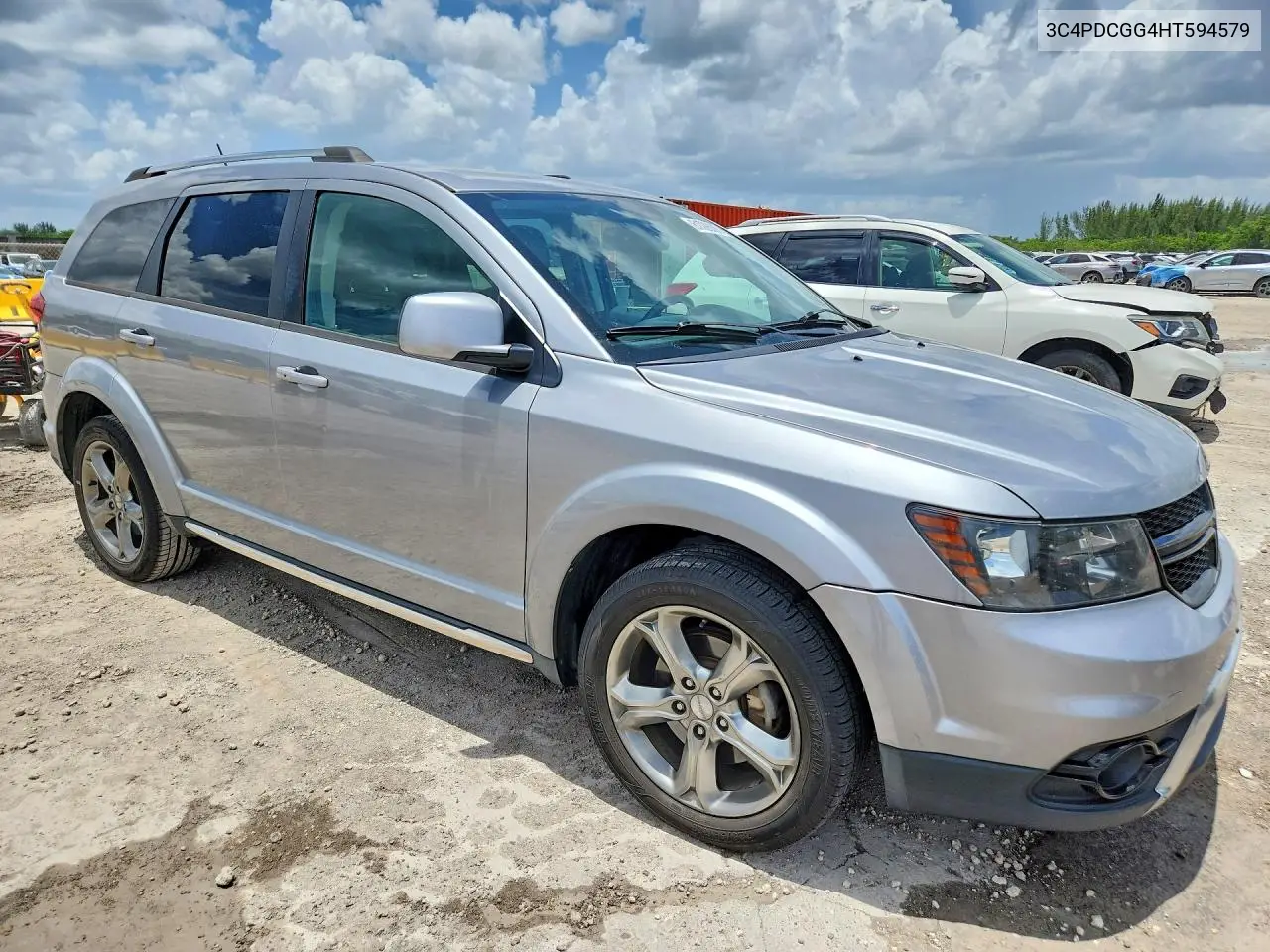 2017 Dodge Journey Crossroad VIN: 3C4PDCGG4HT594579 Lot: 61726066