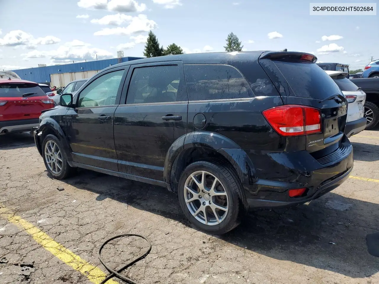 2017 Dodge Journey Gt VIN: 3C4PDDEG2HT502684 Lot: 61768416