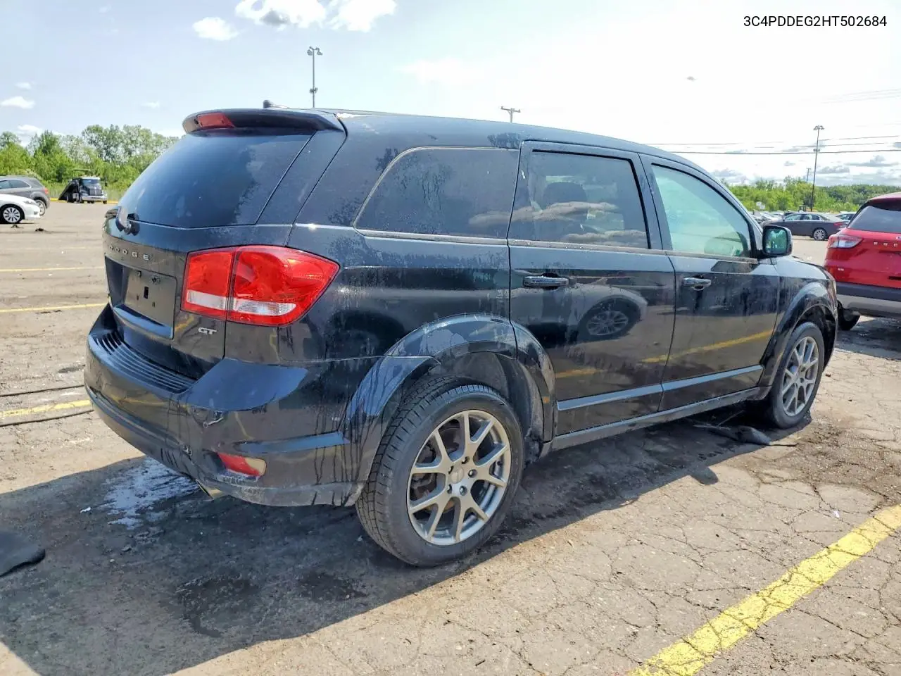 2017 Dodge Journey Gt VIN: 3C4PDDEG2HT502684 Lot: 61768416