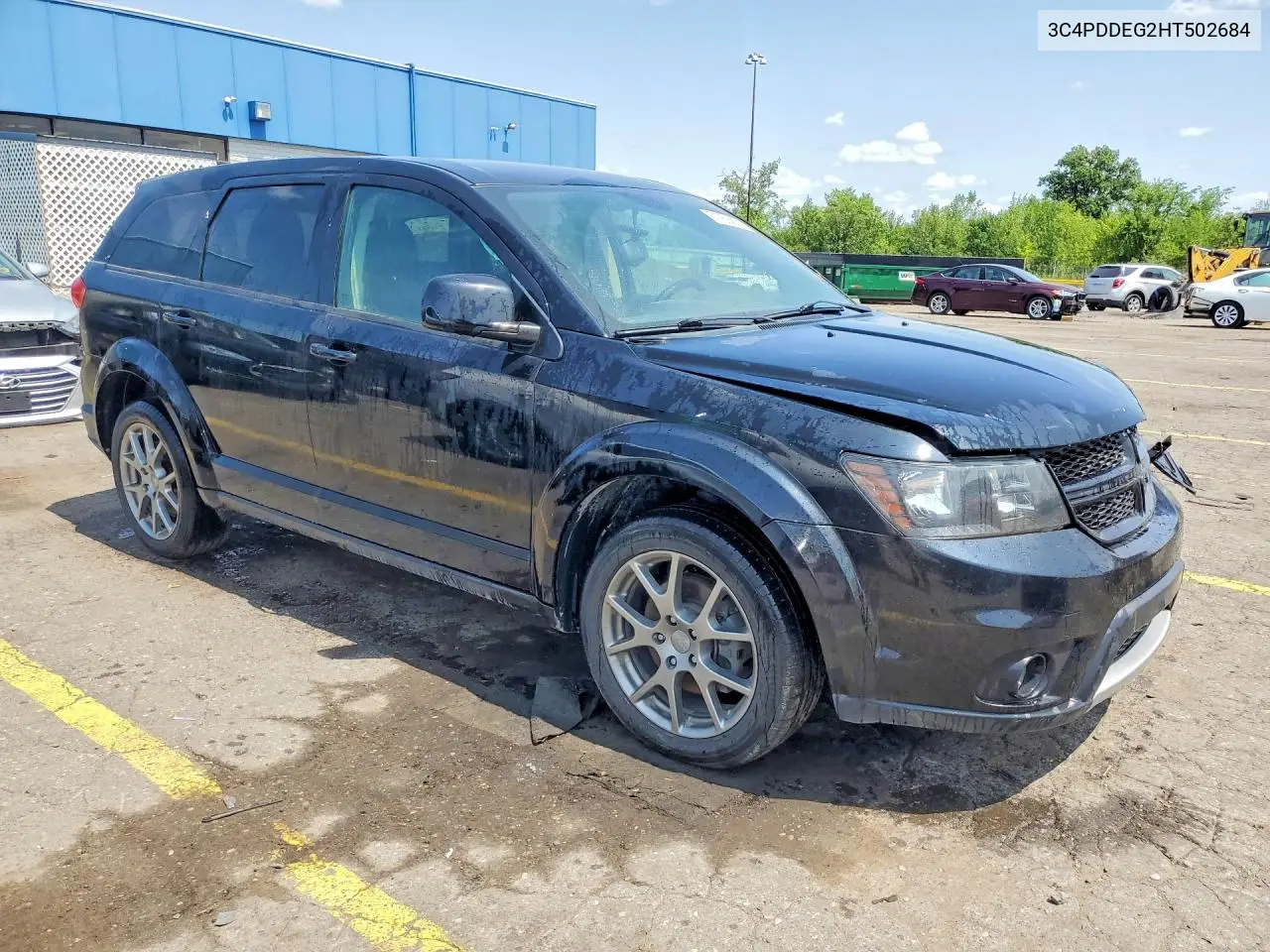 2017 Dodge Journey Gt VIN: 3C4PDDEG2HT502684 Lot: 61768416