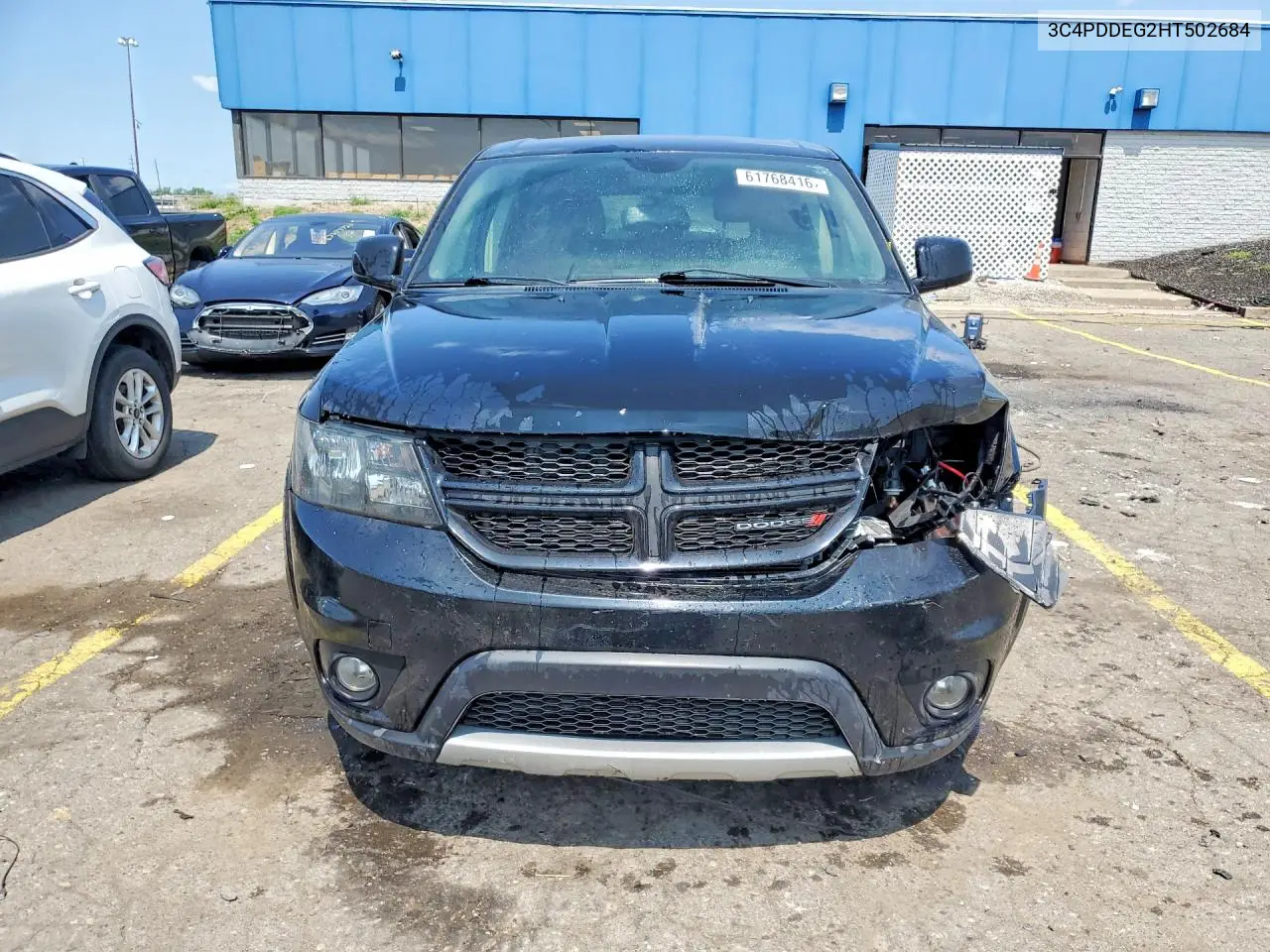 2017 Dodge Journey Gt VIN: 3C4PDDEG2HT502684 Lot: 61768416
