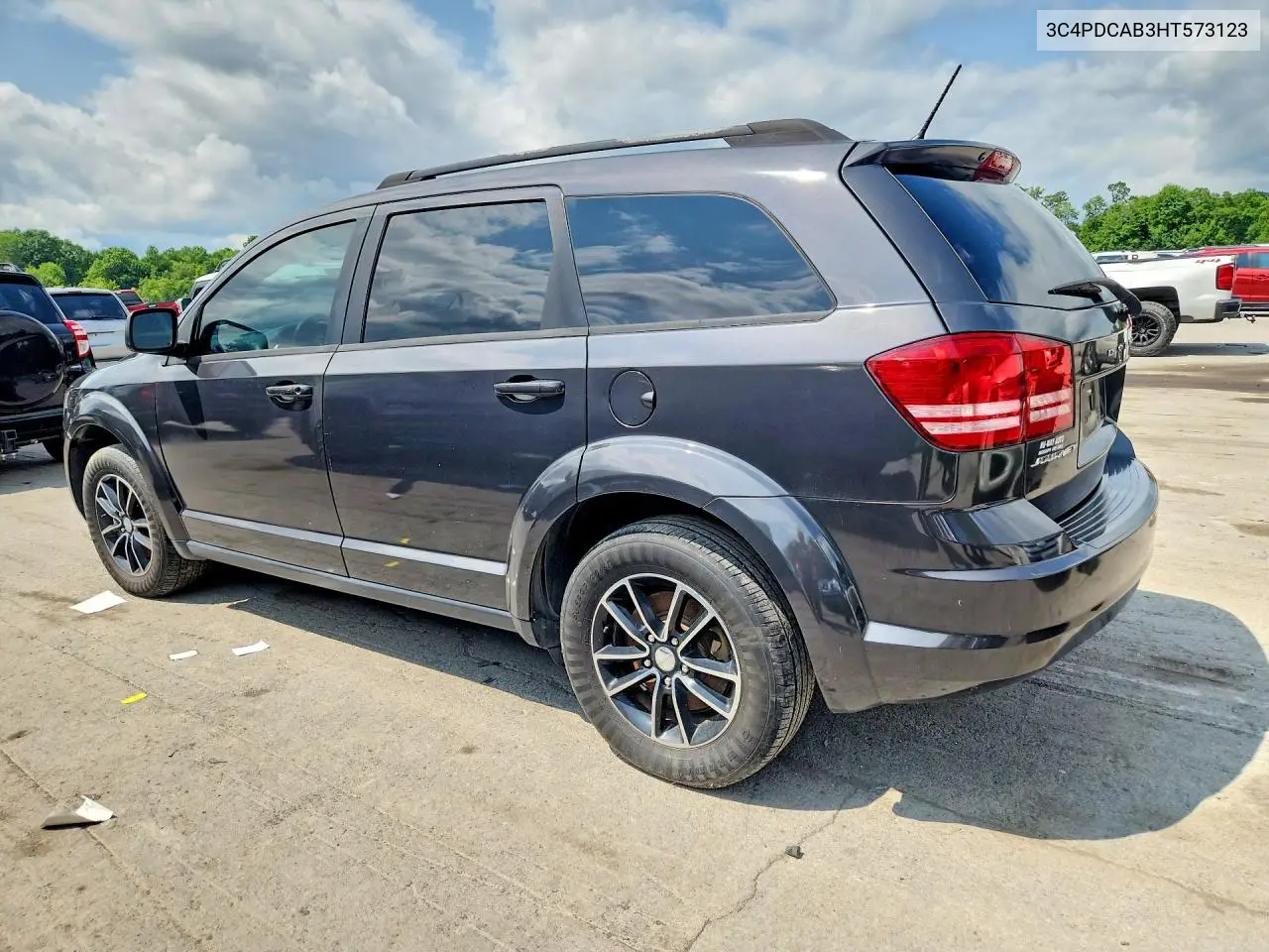 2017 Dodge Journey Se VIN: 3C4PDCAB3HT573123 Lot: 61819876