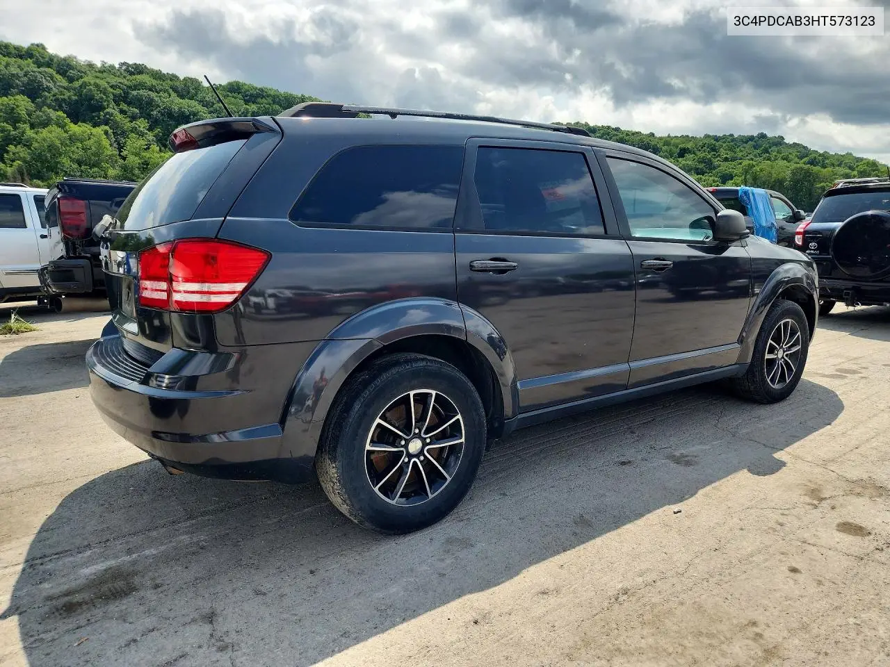 2017 Dodge Journey Se VIN: 3C4PDCAB3HT573123 Lot: 61819876