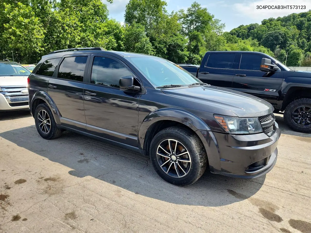 2017 Dodge Journey Se VIN: 3C4PDCAB3HT573123 Lot: 61819876