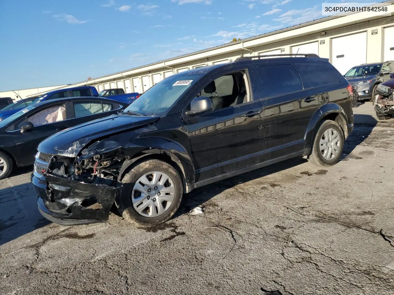 3C4PDCAB1HT542548 2017 Dodge Journey Se