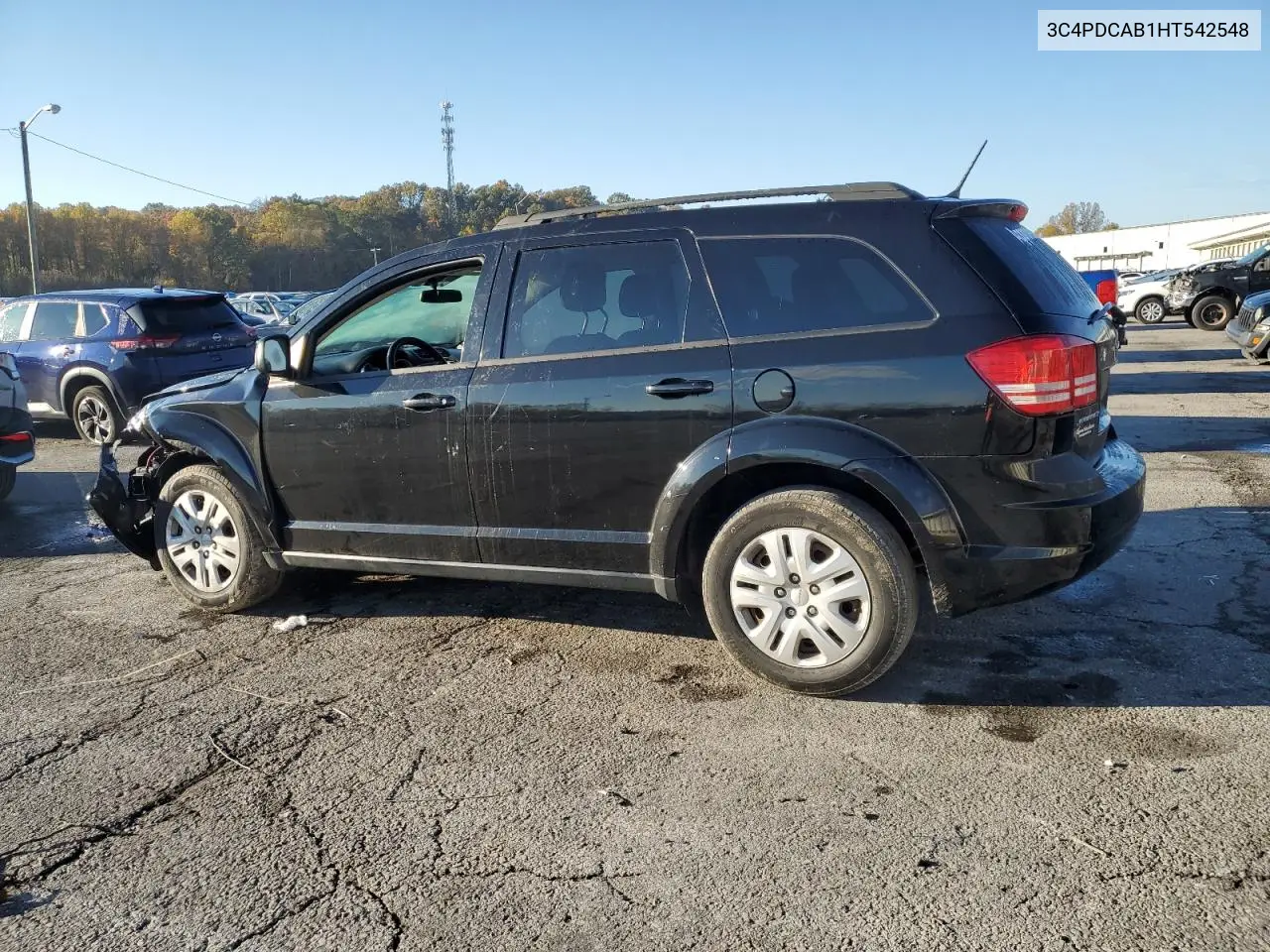 3C4PDCAB1HT542548 2017 Dodge Journey Se