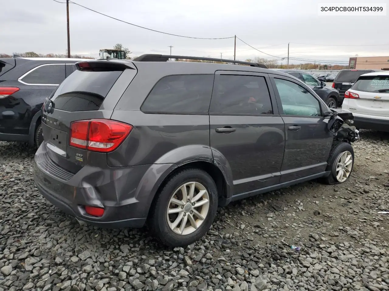 2017 Dodge Journey Sxt VIN: 3C4PDCBG0HT534399 Lot: 90992305