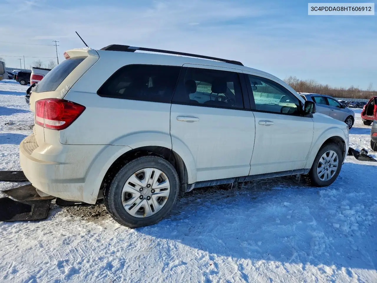 3C4PDDAG8HT606912 2017 Dodge Journey Se