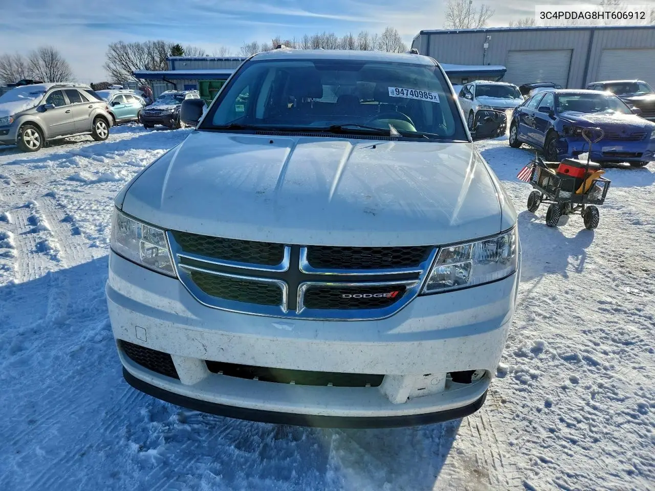 3C4PDDAG8HT606912 2017 Dodge Journey Se