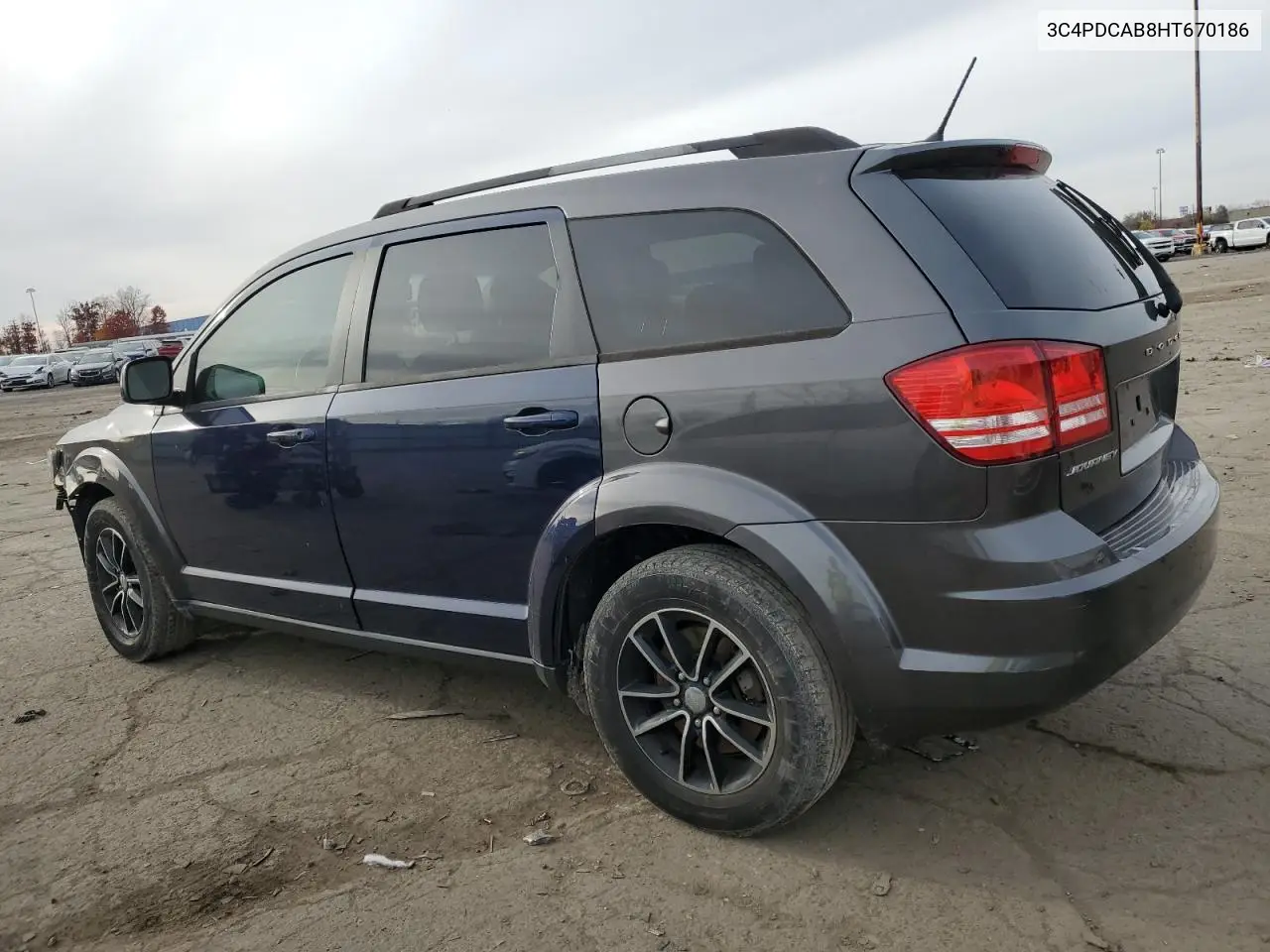 3C4PDCAB8HT670186 2017 Dodge Journey Se