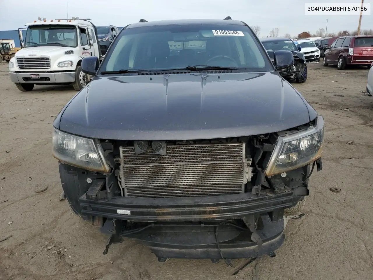3C4PDCAB8HT670186 2017 Dodge Journey Se