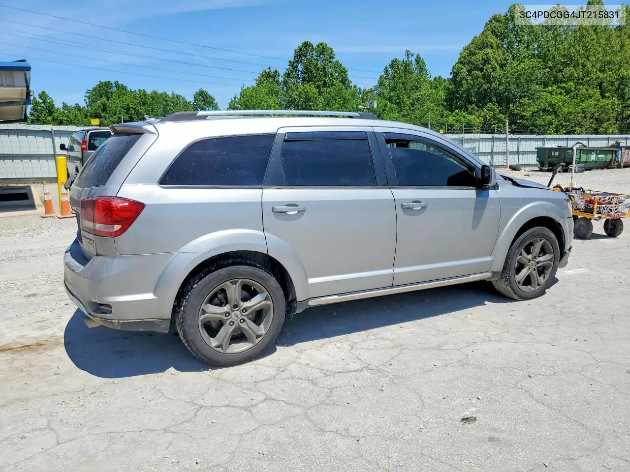 2018 Dodge Journey Crossroad VIN: 3C4PDCGG4JT215831 Lot: 55463416
