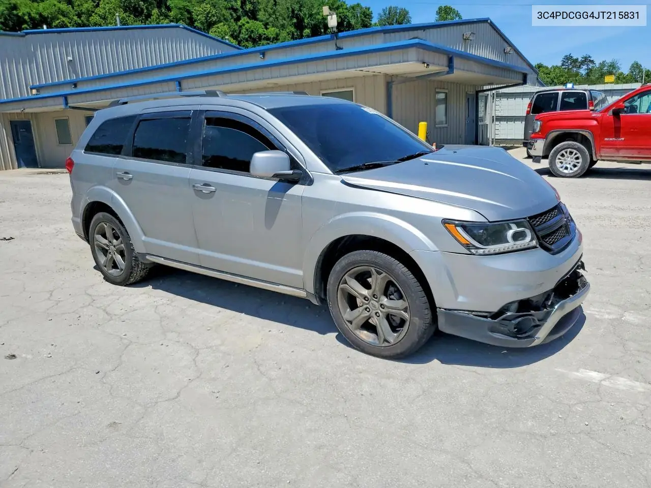 2018 Dodge Journey Crossroad VIN: 3C4PDCGG4JT215831 Lot: 55463416
