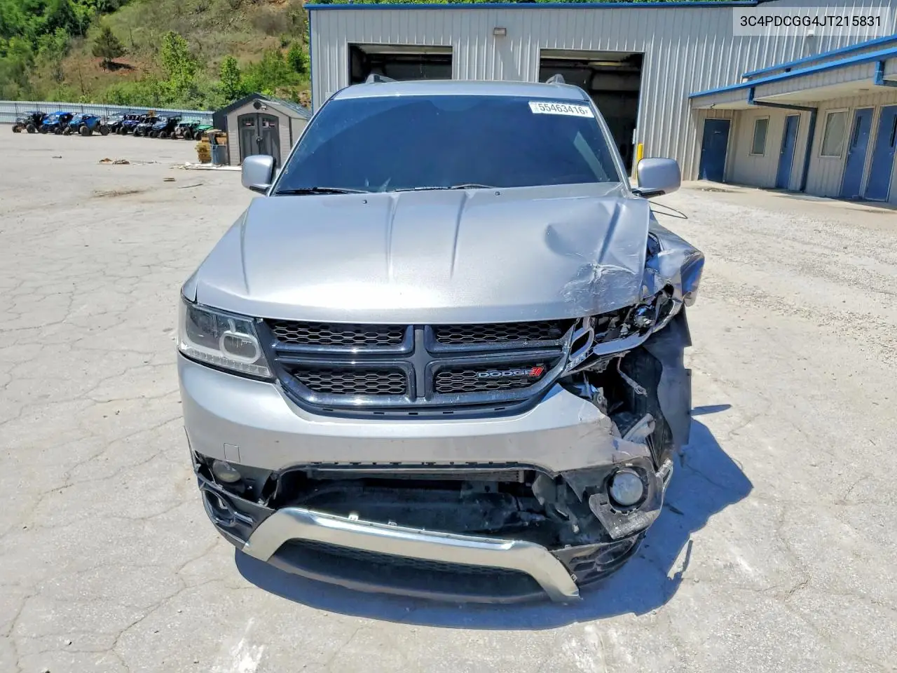 2018 Dodge Journey Crossroad VIN: 3C4PDCGG4JT215831 Lot: 55463416