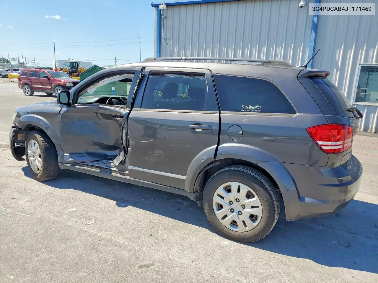 2018 Dodge Journey Se VIN: 3C4PDCAB4JT171469 Lot: 56763206