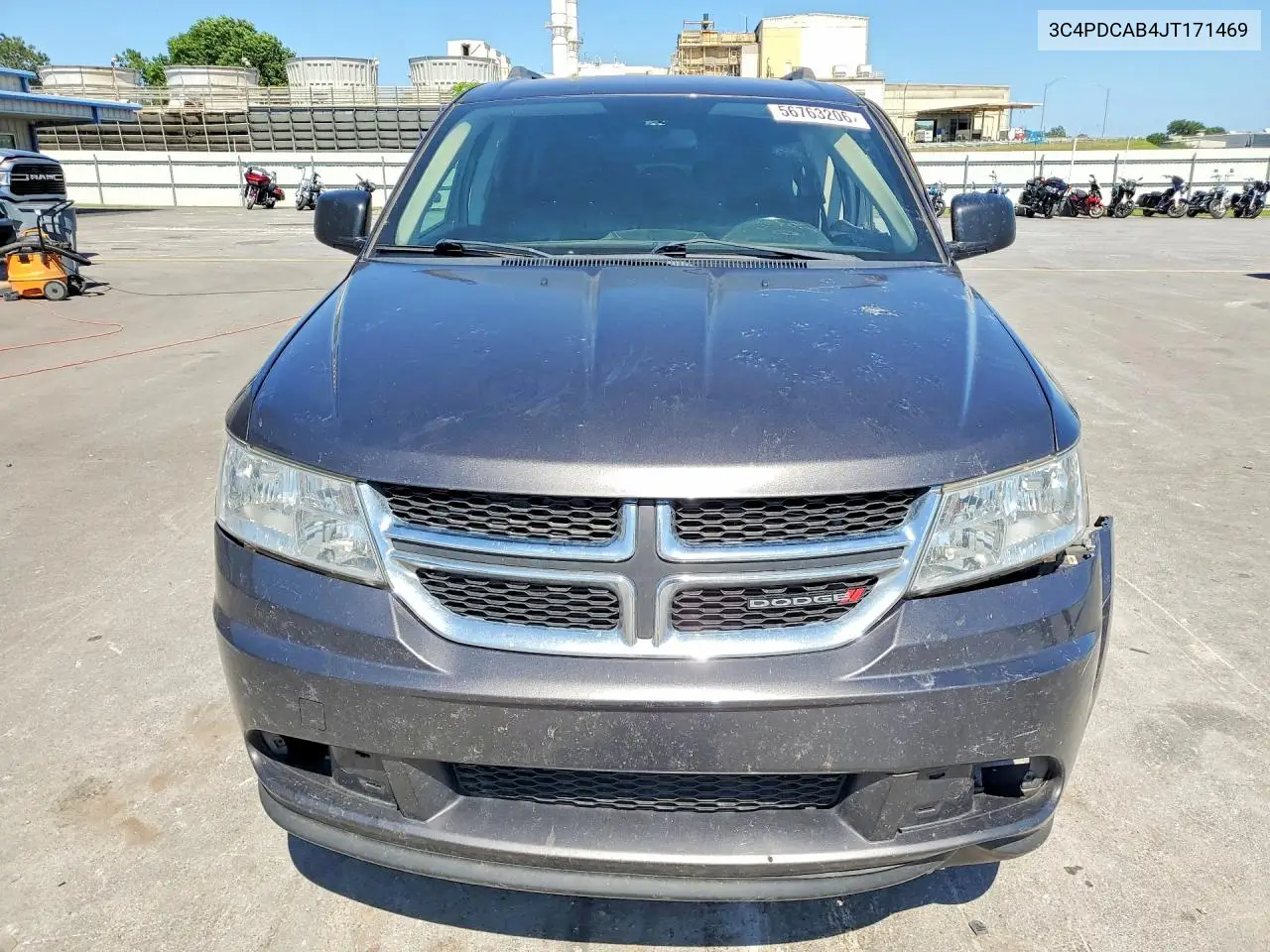 2018 Dodge Journey Se VIN: 3C4PDCAB4JT171469 Lot: 56763206