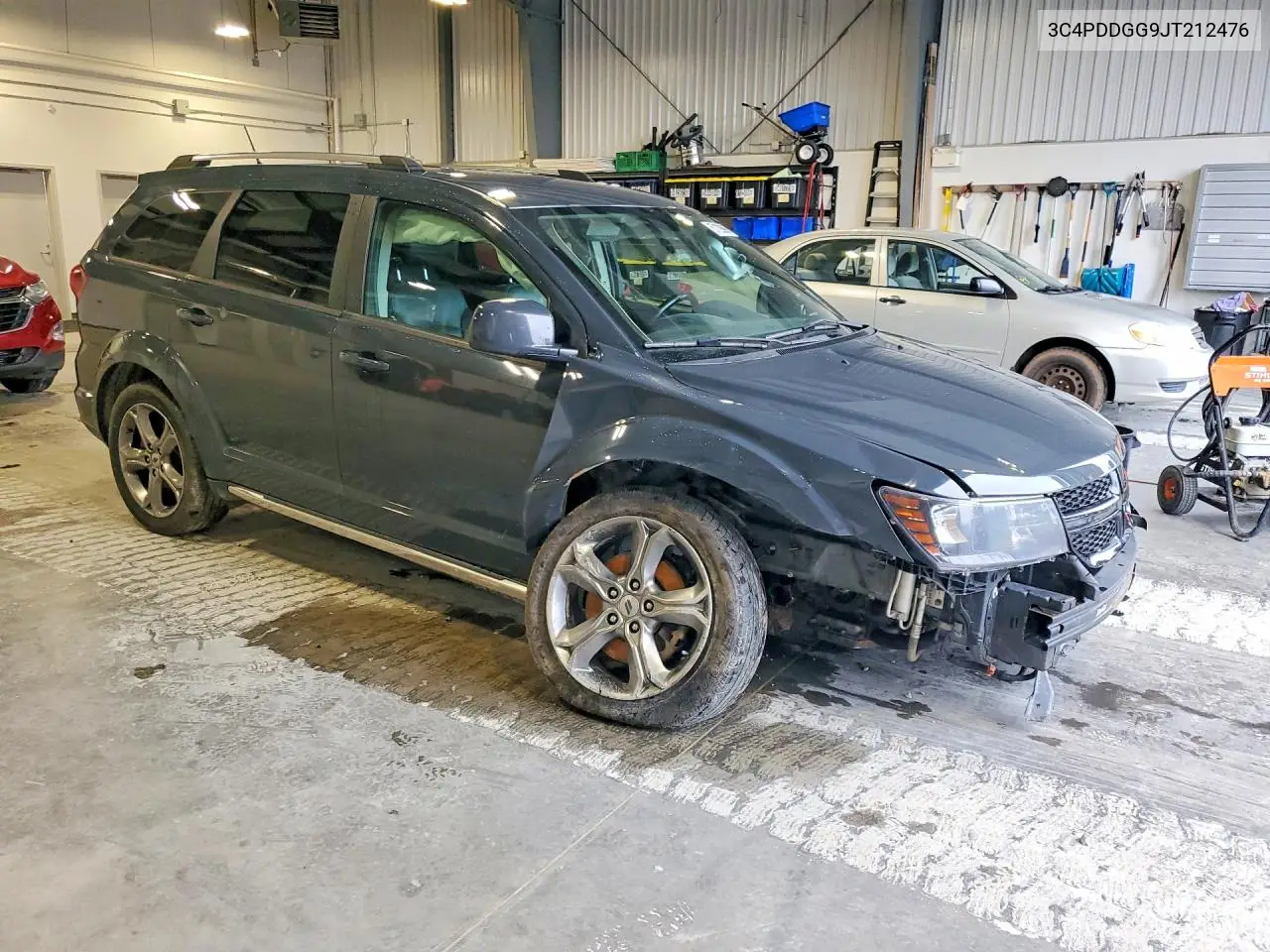 2018 Dodge Journey Crossroad VIN: 3C4PDDGG9JT212476 Lot: 57129896