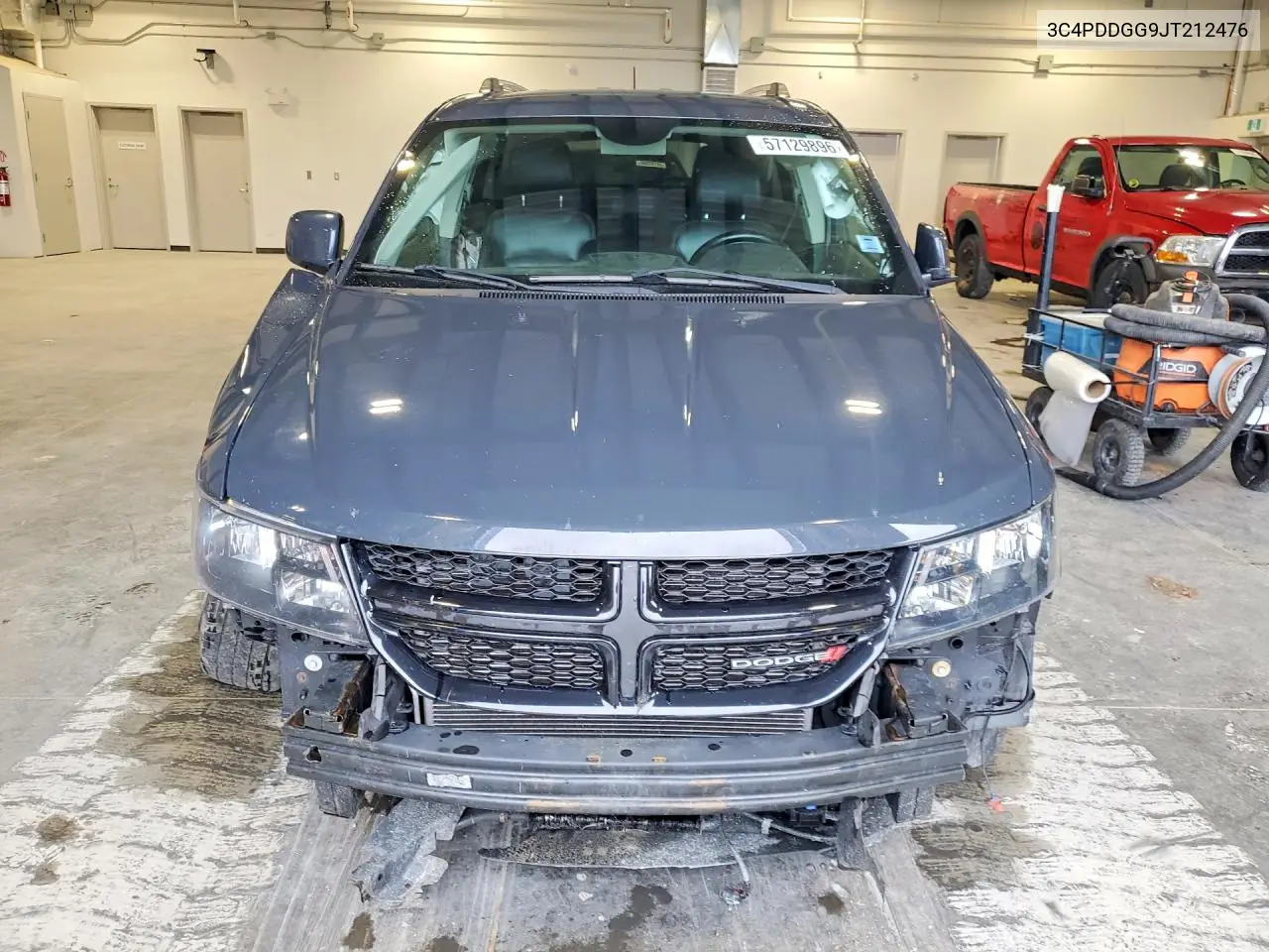 2018 Dodge Journey Crossroad VIN: 3C4PDDGG9JT212476 Lot: 57129896