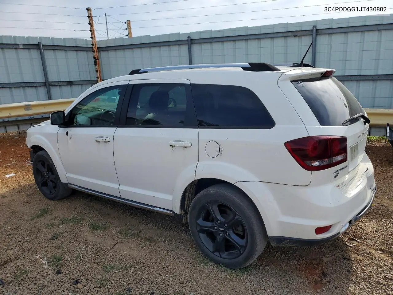 2018 Dodge Journey Crossroad VIN: 3C4PDDGG1JT430802 Lot: 57839566