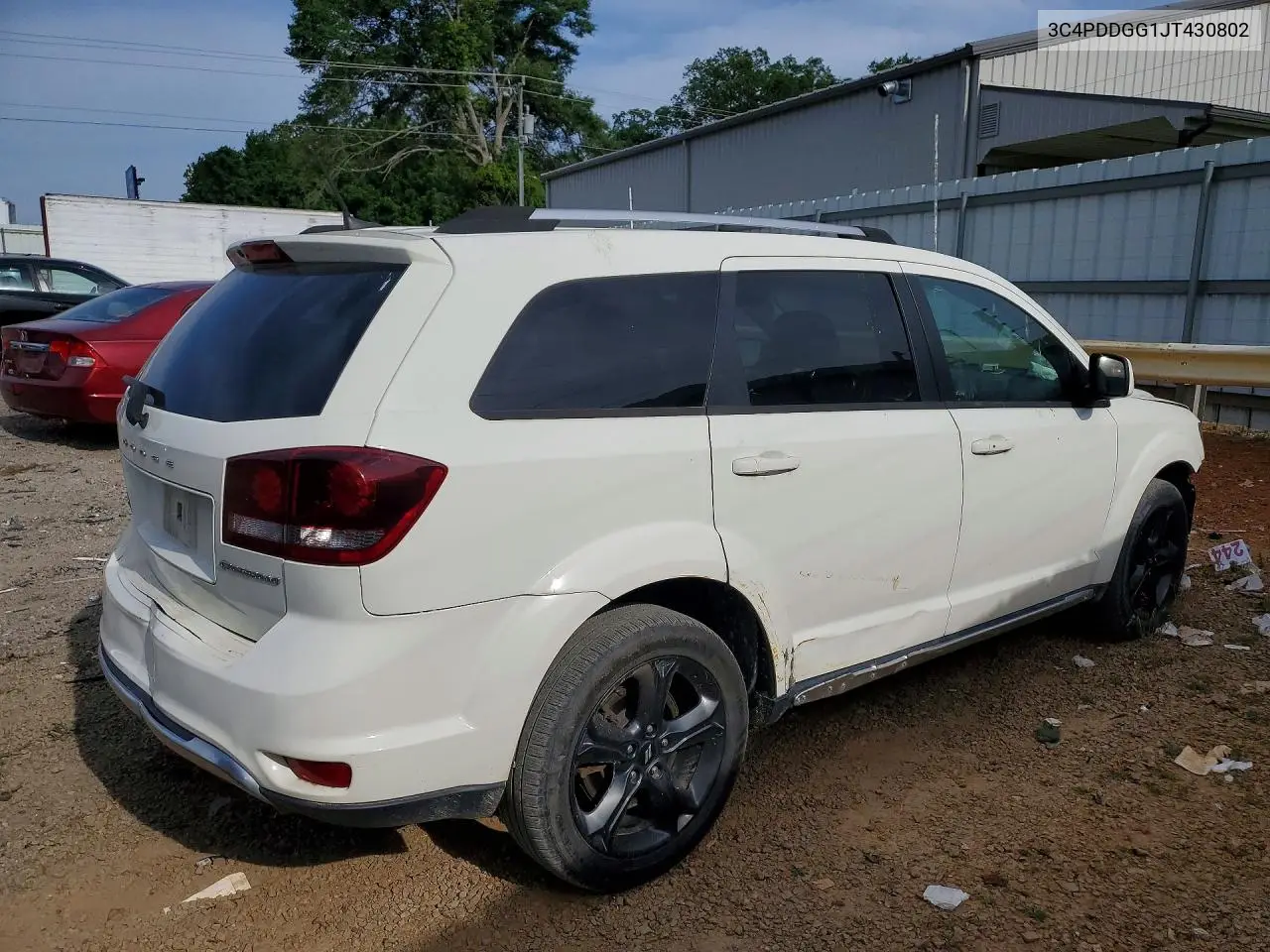 2018 Dodge Journey Crossroad VIN: 3C4PDDGG1JT430802 Lot: 57839566