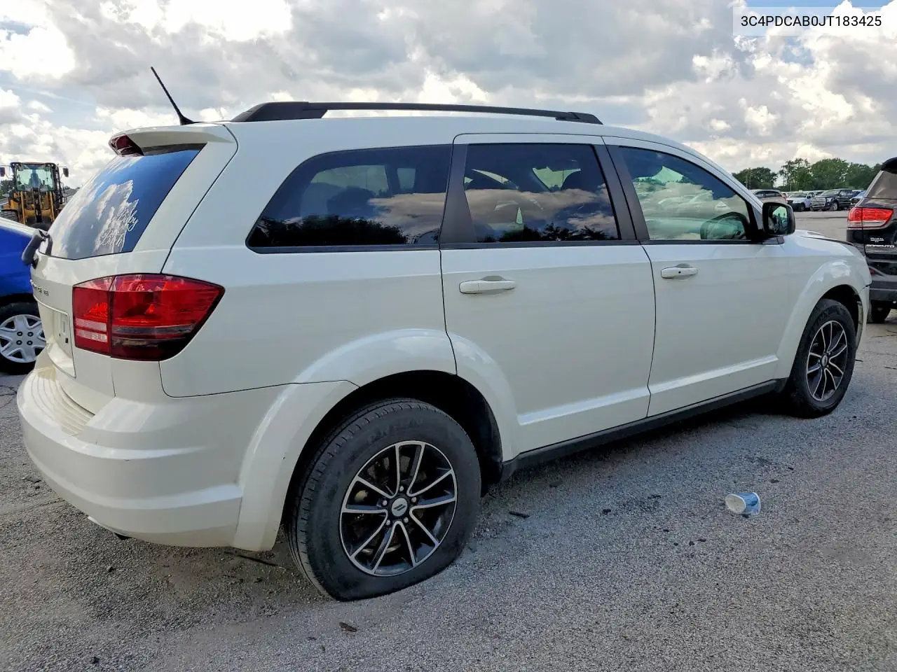 2018 Dodge Journey Se VIN: 3C4PDCAB0JT183425 Lot: 58553366