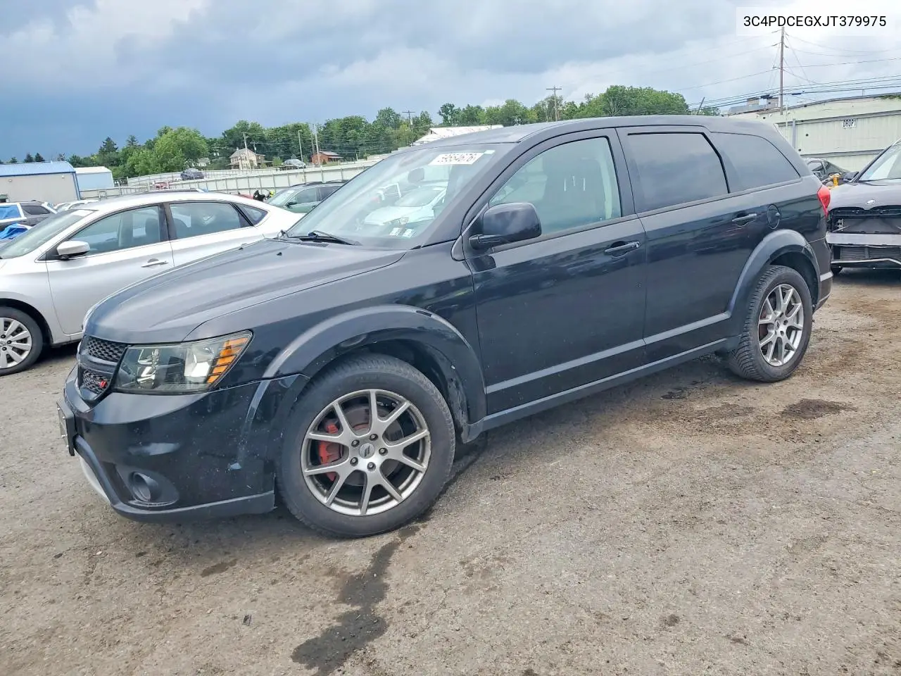 2018 Dodge Journey Gt VIN: 3C4PDCEGXJT379975 Lot: 59554676