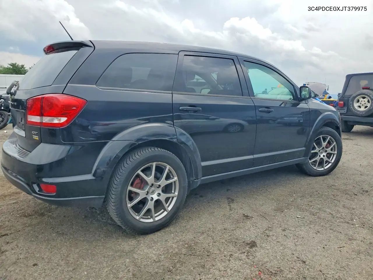 2018 Dodge Journey Gt VIN: 3C4PDCEGXJT379975 Lot: 59554676