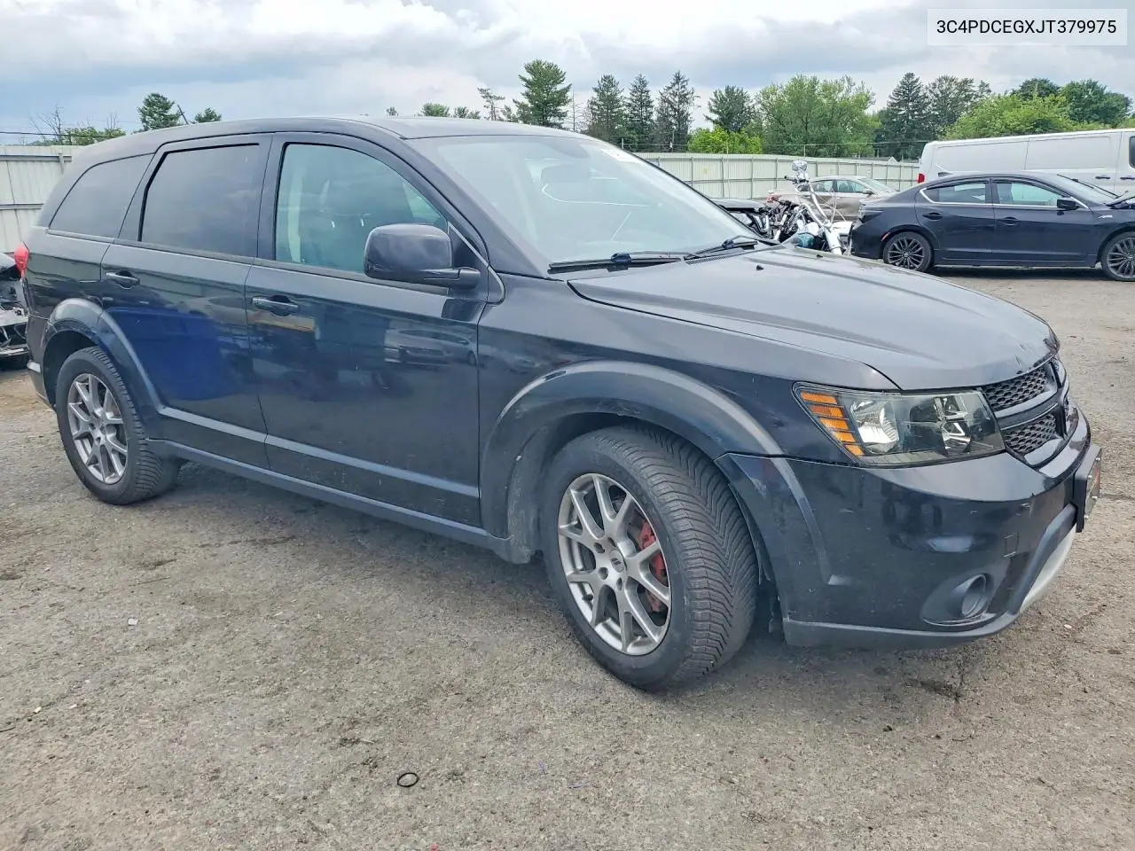 2018 Dodge Journey Gt VIN: 3C4PDCEGXJT379975 Lot: 59554676